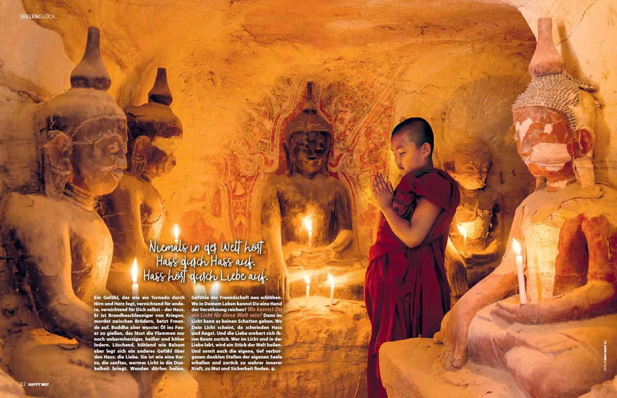 Die Weisheit Buddhas - DER ROTE SCHIRM von Mario Weigt Die Weisheit Buddhas - DER ROTE SCHIRM