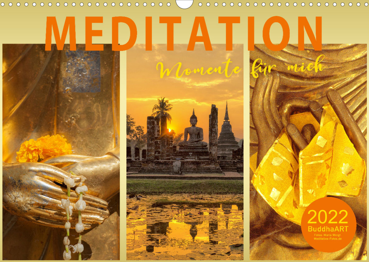 Kalender 2022 Meditation - Momente für mich