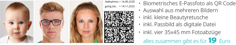 E-Passfotos in Egling, Wolfratshausen, Geretsried und Umland