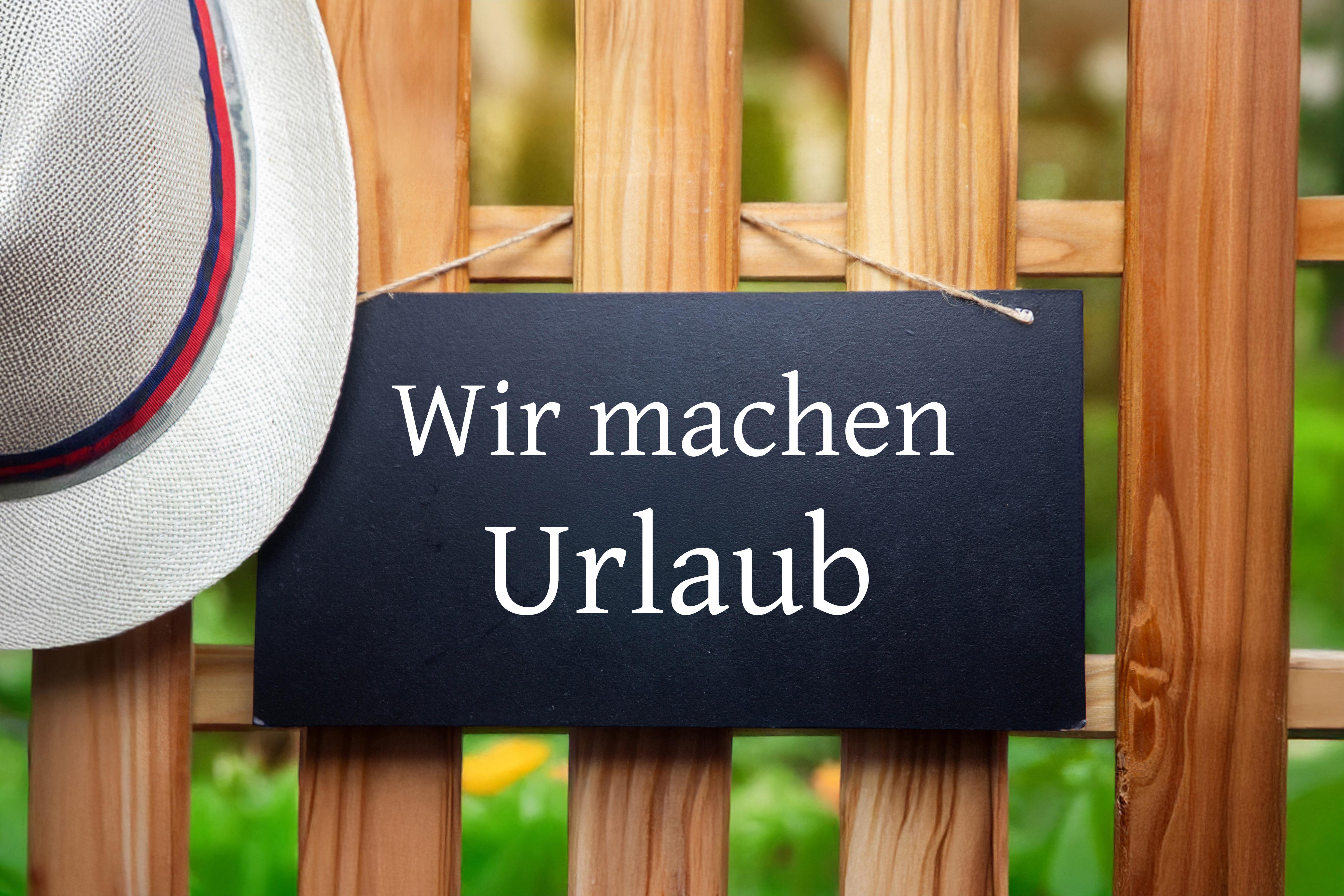 Betriebsferien - Vorlage für Social Media