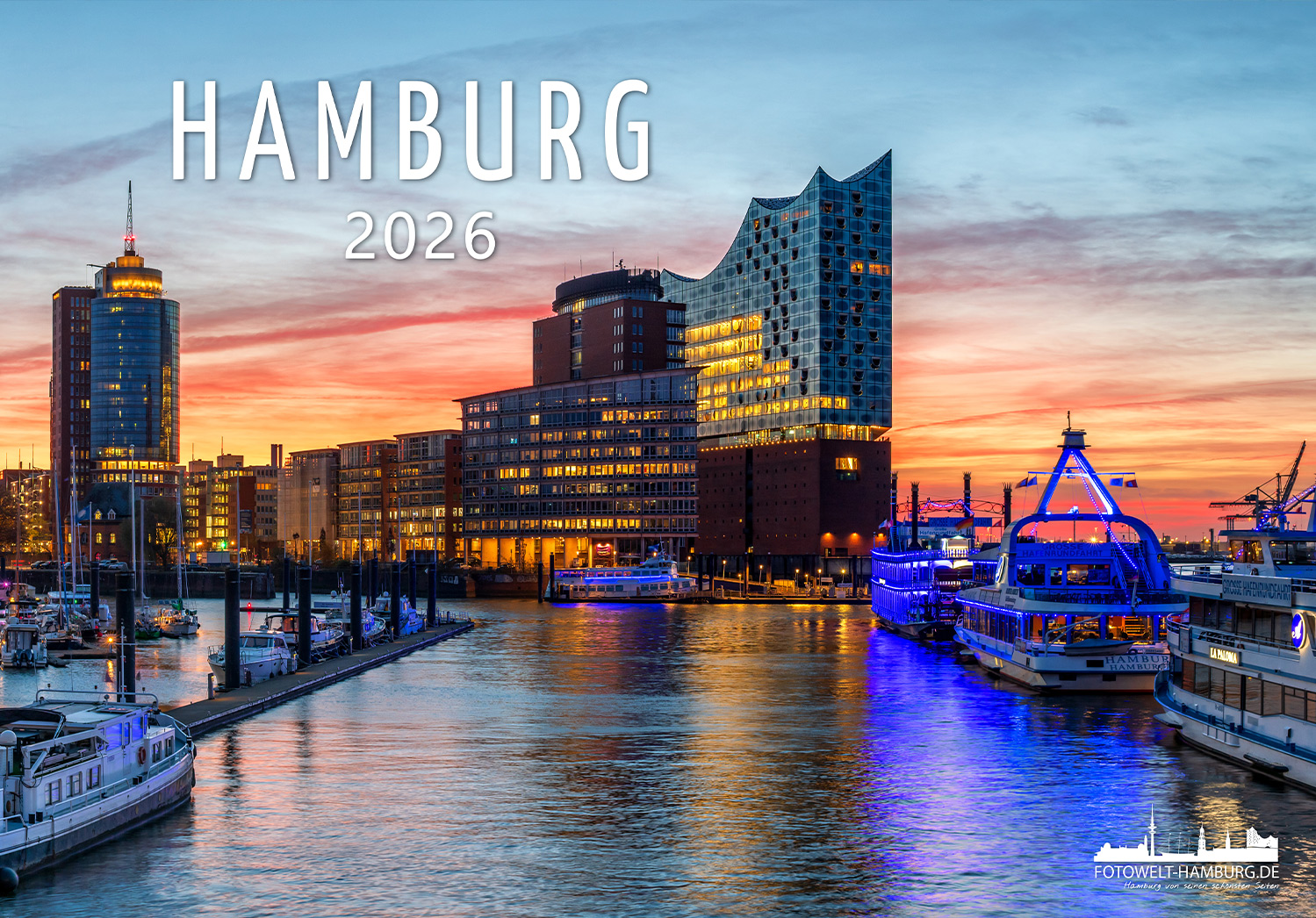Hamburg Kalender 2026 online kaufen