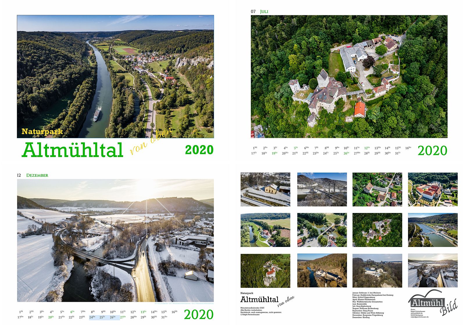 Altmühltal von oben 2020 Altmühltal von oben 2020